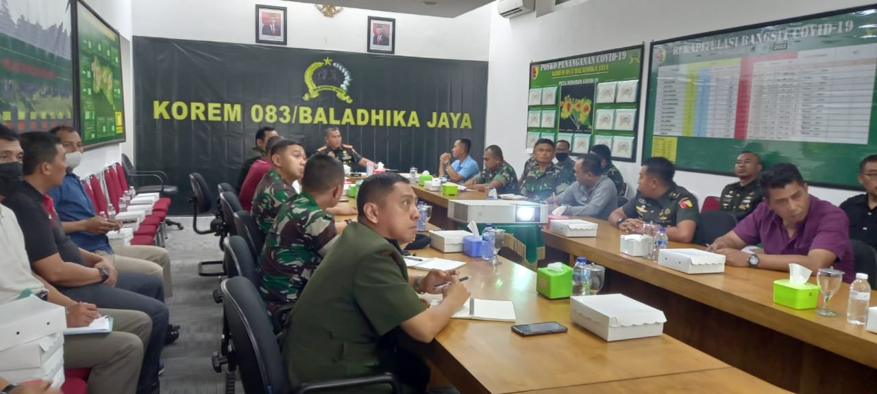 Malang Post Korem Gelar Rakor Persiapan Liga Santri Piala