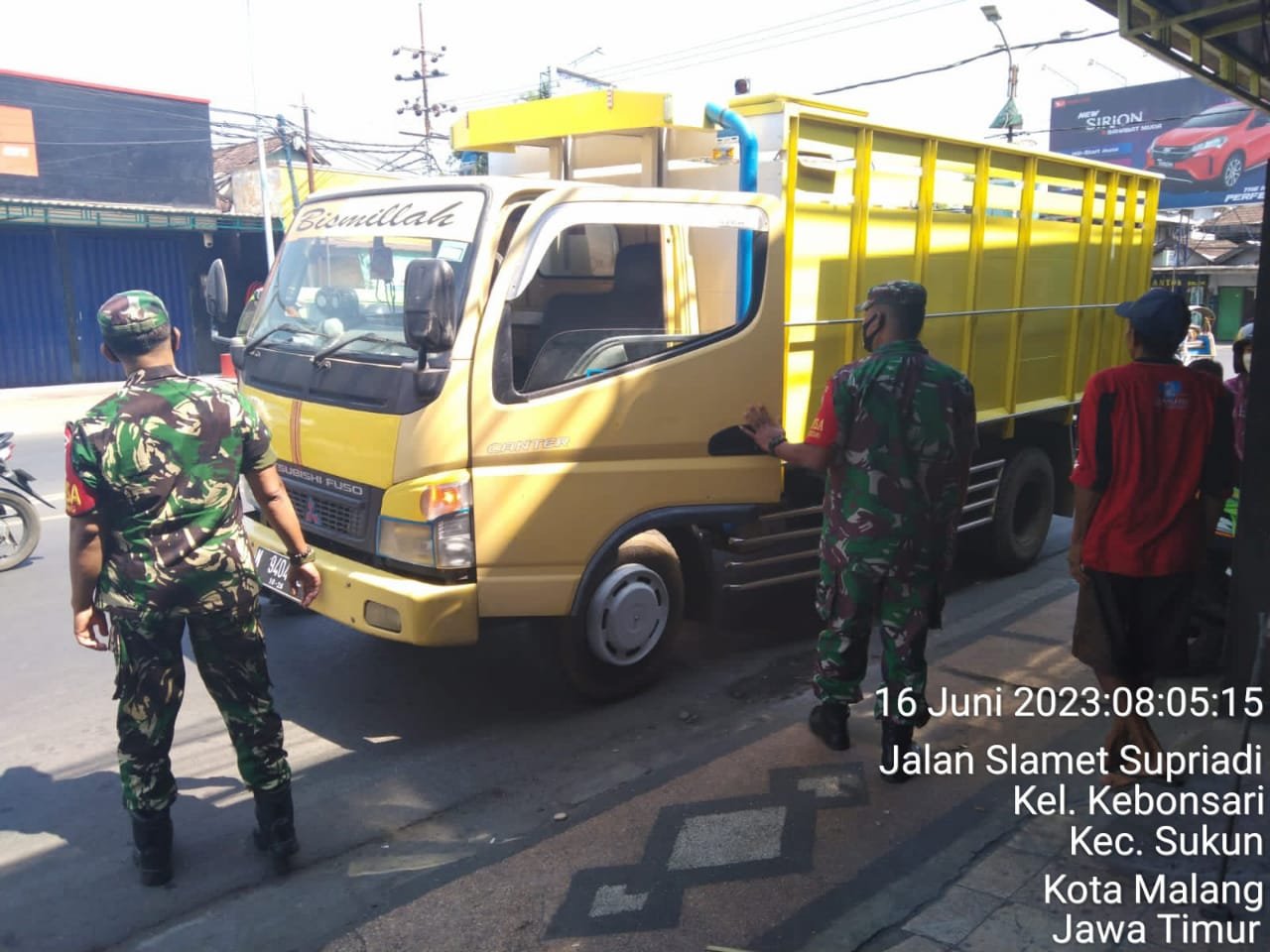 Malang Post Kodim Kerahkan Personelnya Perketat Pos