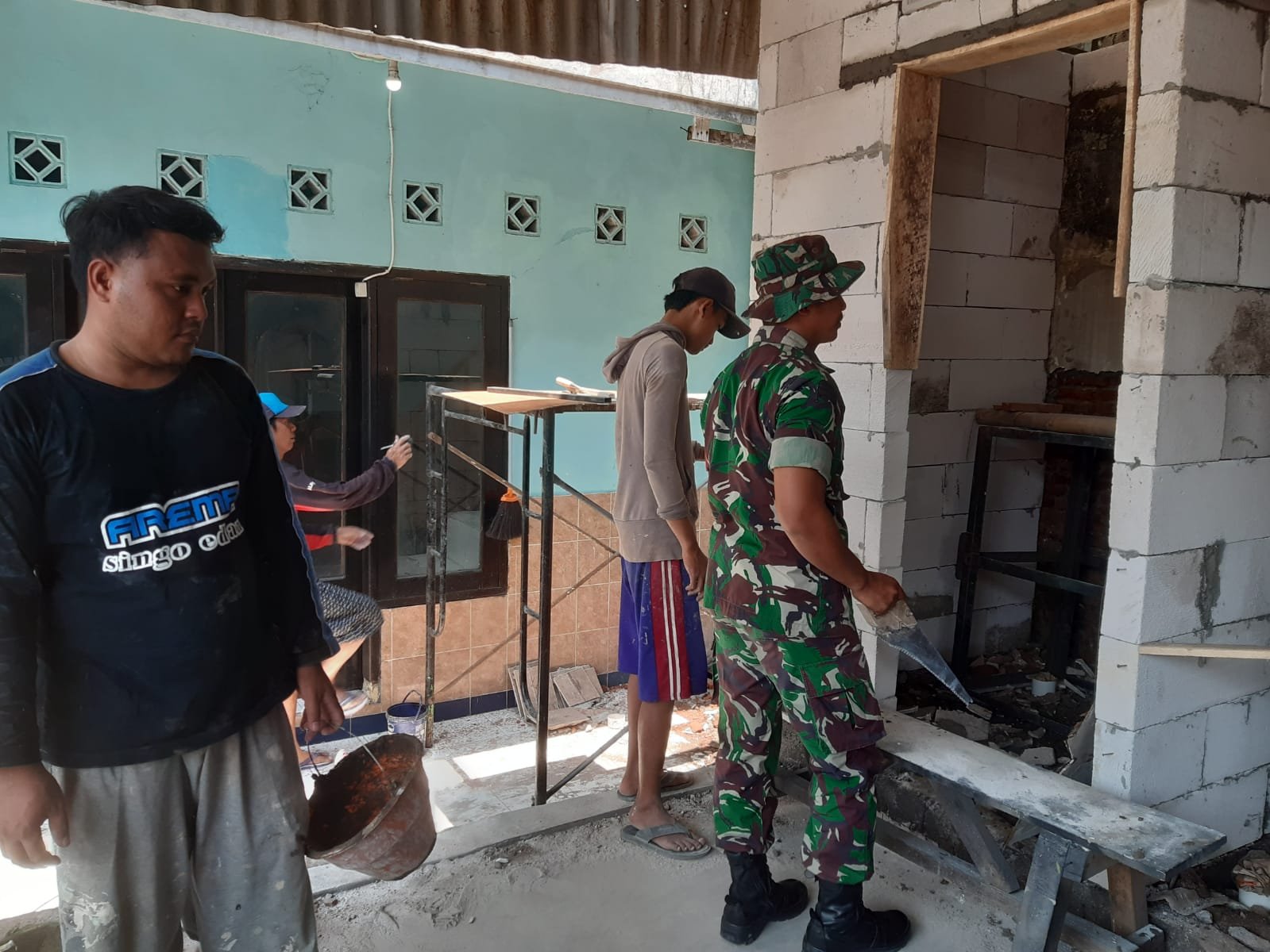 Malang Post Kodim Malang Bangun Jamban Bagi Warga Sukun