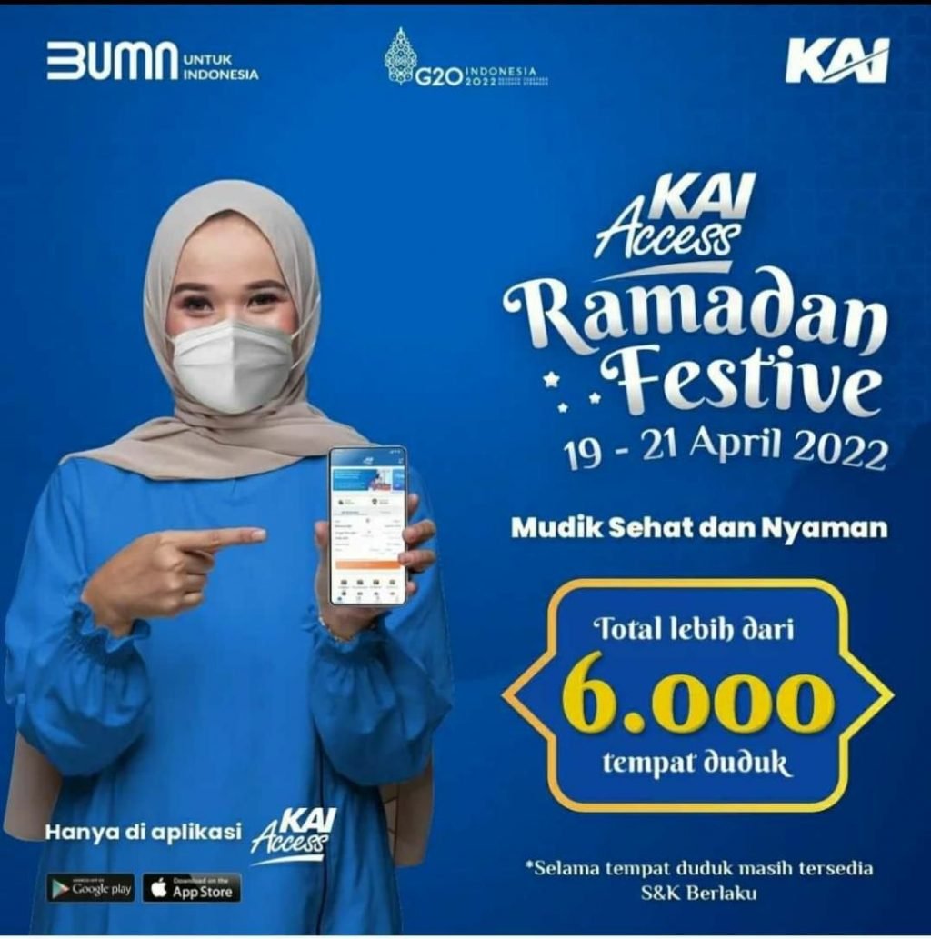 Malang-post.com - KAI Diskon Tiket, Gebyar Promo Lebaran