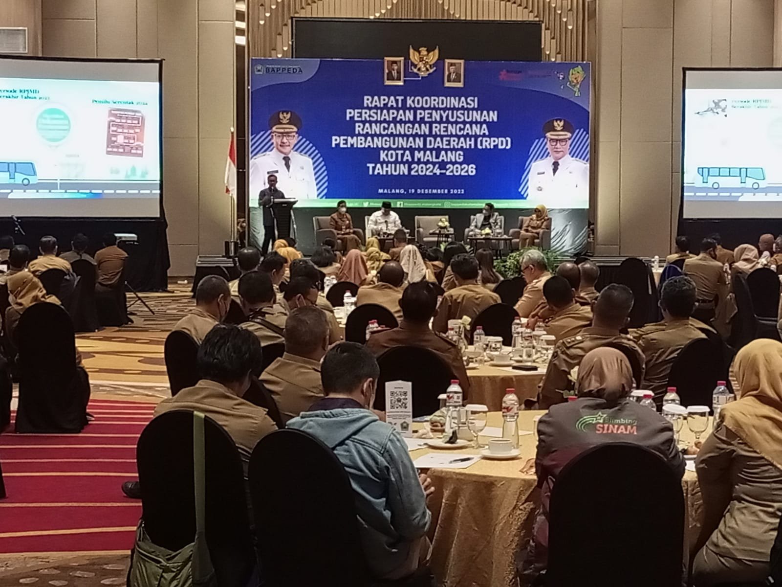 malang-post.com - Wali Kota Malang Pimpin Rakor Pembahasan RPD dan
