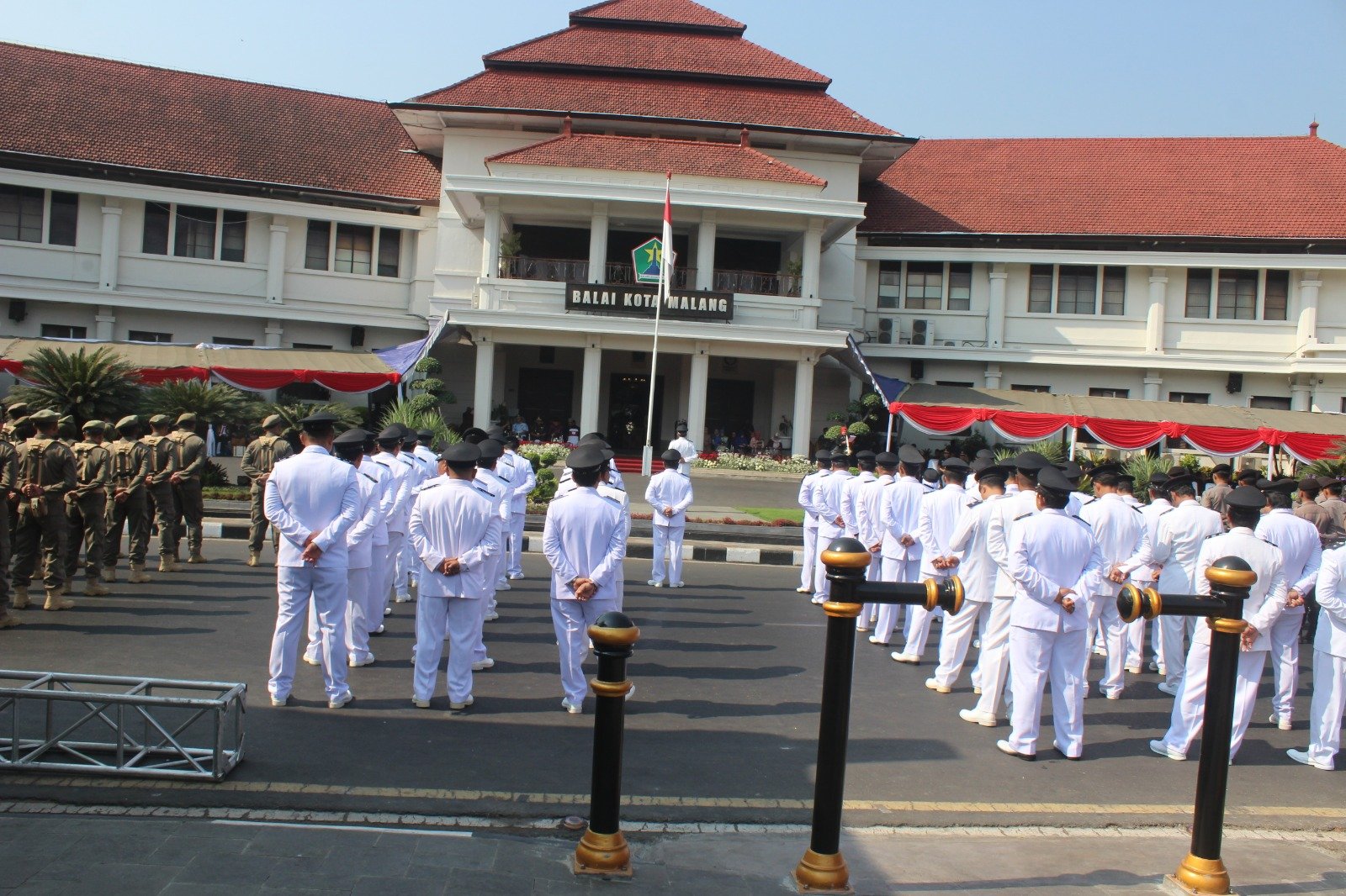 Malang Dandim 0833 Malang Hadiri Upacara Peringatan Hut Ke