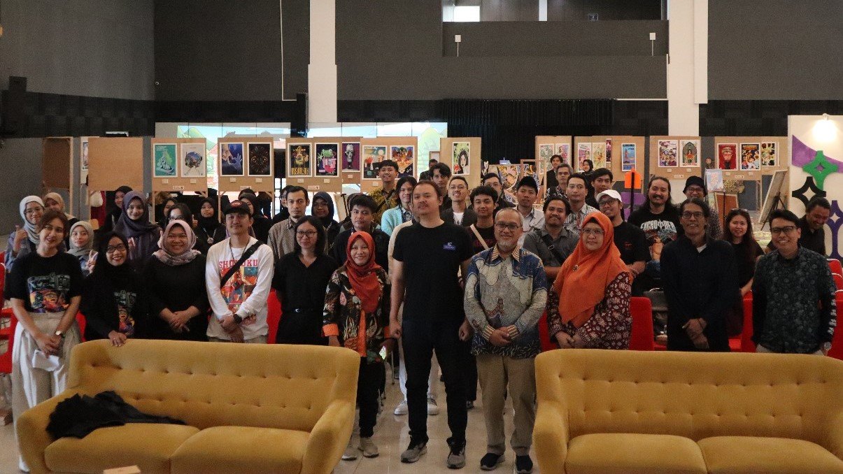 Bidea malang-post.com - BIDEA 2024, Pamerkan Lukisan dan Poster Produk UB
