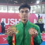 Atlet Wushu Kota Batu Sumbang Emas Untuk Jatim