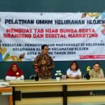 Tingkatkan Perekonomian Masyakarat, Babinsa Koramil 0833/01 Klojen hadiri Pelatihan UMKM Kelurahan K...