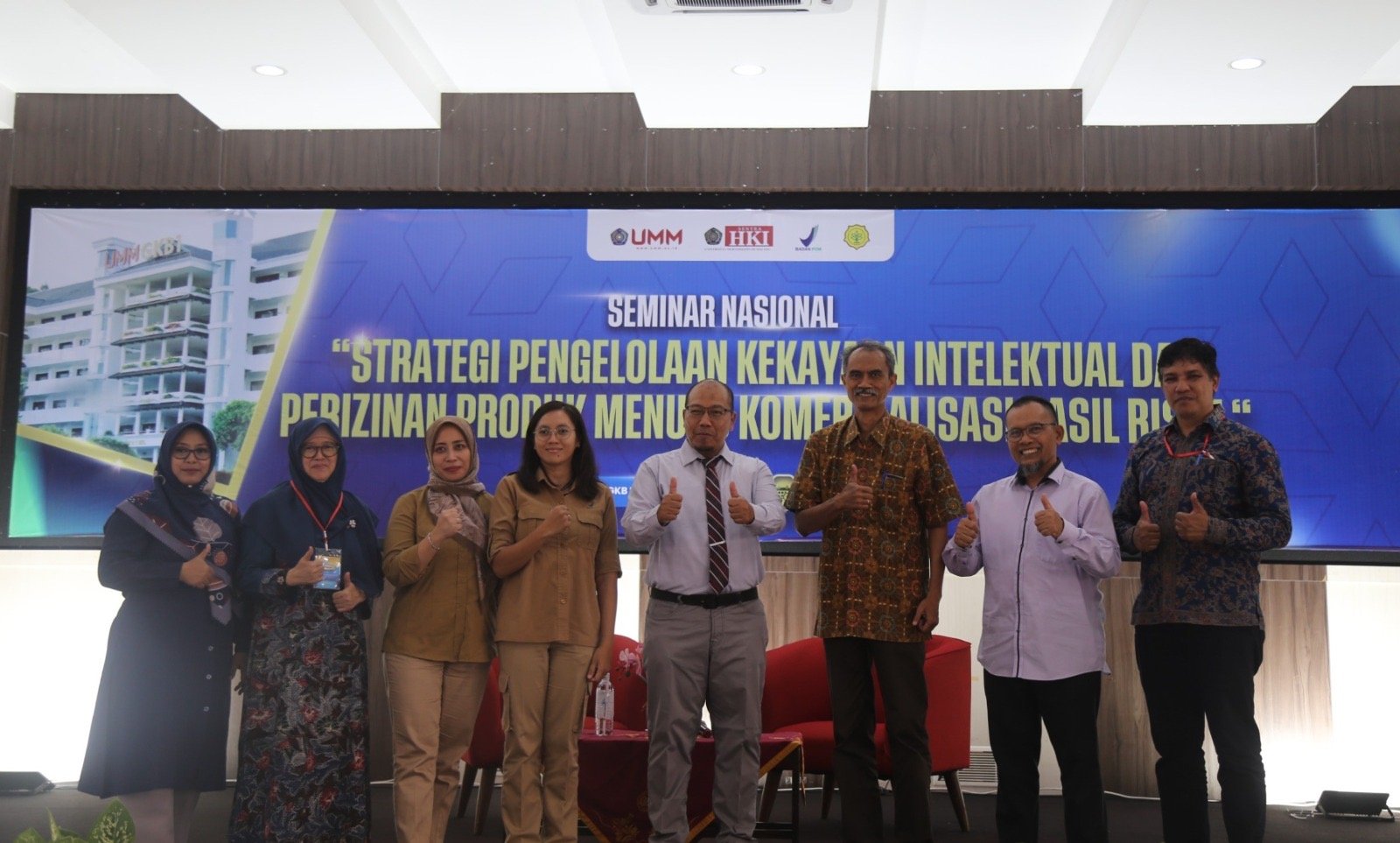 UMM Gelar Seminar Nasional Strategi Pengelolaan Kekayaan Intelektual