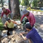 Luberan Air Drainase Bau Tak Sedap, DPUPRPKP Turunkan Satgas GASS