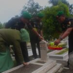 Kodim 0833/Kota Malang Ziarah dan Tabur Bunga di TMP Untung Suropati