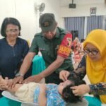 Dukung Kesehatan Ibu Dan Balita Babinsa Bareng Laksanakan Pendampingan Posyandu