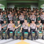 Perkuat Sinergitas, Soliditas TNI-Polri Kompak Gelar Karya Bakti Bersama