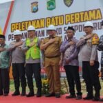 Kapolda Jatim Letakkan Batu Pertama Pembangunan Mako Satpolairud Polres Malang