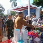 Dandim 0833 Dampingi Walikota Malang Pembukaan Pasar Murah