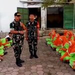 Babinsa Sukun Berikan Pembinaan Karakter dan PBB di SD Qurrota A'yun
