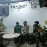 Babinsa Bareng Patroli Dialogis Jaga Kondusifitas Wilayah