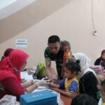 Ciptakan Generasi Sehat, Babinsa Tunjungsekar Dampingi Posyandu Balita
