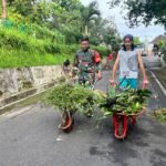 Serda Weinan Dampingi Warga Karangbesuki Dalam Kerja Bakti Lingkungan