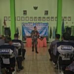 Babinsa Tunggulwulung Berikan Pembinaan Penguatan Linmas Wilayah Binaan