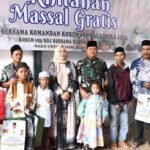 Peringati 1 Muharram Danrem 083/Bdj Gelar Khitan Massal Gratis 