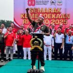 Korem 083/BDJ Bikin Rampal Jadi Lautan Merah Putih