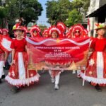 Bernuansa Merah Putih, Jaya Simandara Puncaki HUT ke-80 RI dengan Jalan Sehat dan Bazar