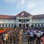 Wujudkan Kondusifitas Wilayah Dandim 0833 Dampingi Forkopimda Kota Malang Patroli Wilayah