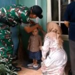 Babinsa Lowokwaru Dampingi Posyandu Balita Demi Generasi Sehat