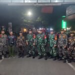 Babinsa Koramil 0833/01 Klojen dan Banser Gelar Patroli Humanis Malam Hari