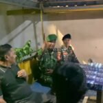 Koramil Blimbing dan Banser Patroli Malam, Ajak Warga Aktif Siskamling