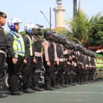 Ratusan TNI-Polri dan Pemkab Malang Gelar Patroli Skala Besar