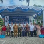 Dandim 0833/ Kota Malang Dampingi Wali Kota Malang dalam Pasar Murah Sembako Jelang Nataru