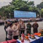 Hadapi Nataru dan Cuaca Ekstrem, Polres Batu Kerahkan Ratusan Personel Gabungan