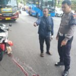 Hilang Kendali, Pengendara Motor Tewas Tabrak Pohon di Jalan Dewi Sartika