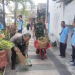Sinergi Babinsa dan Warga Oro-oro Dowo Bersihkan Lingkungan Jelang Ramadhan