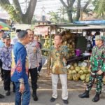 Dandim 0833 Bersama Forkopimda Kota Malang Pantau Pasar Takjil