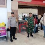 Babinsa Klojen Patroli Dialogis, Jamin Keamanan dan Kenyamanan Penumpang di Stasiun Baru Kota Malang