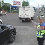 H-1 Lebaran, Arus Tol Malang Menurun Polisi Tetap Siaga