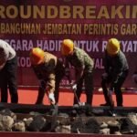 Dandim 0833 Kota Malang Hadiri Ground Breaking Jembatan Perintis Garuda Klojen