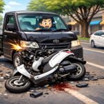 Scoopy Diseruduk Grand Max di Pendem, Remaja 15 Tahun Tewas