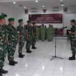 Dandim 0833 Pimpin Acara Kenaikan Pangkat Bintara Tamtama