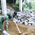 Dukung Mobilitas Warga Klojen dan Sukun Kodim 0833 Percepat Pembangunan Jembatan Perintis Garuda