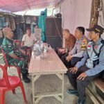 Jelang Pengajian di Kelurahan Buring, Babinsa dan Tiga Pilar Perkuat Koordinasi dengan Warga