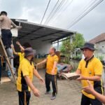 Sambut Hari Bhayangkara ke-80, Polres Batu Bedah Rumah Buruh Tani Tidak Layak Huni di Tlekung