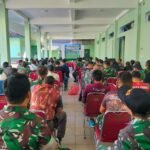 Kodim 0833 Kota Malang Gelar Nobar Piala Dunia Bersama Warga, Pererat Kedekatan TNI dan Rakyat