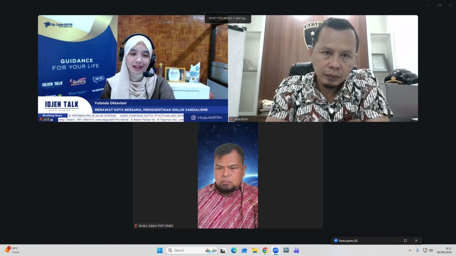 malang-post.com - Coretan Iseng yang Berujung Ancaman Tiga Tahun Penjara