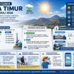 Cuaca Jawa Timur Didominasi Cerah, Suhu Malang Raya Turun hingga 14 Derajat Celsius