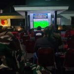 Kodim 0833 Kota Malang Ajak Masyarakat Nobar Piala Dunia, Bangun Keakraban dan Solidaritas