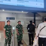 Babinsa Klojen Perkuat Pengamanan Objek Vital di Stasiun Kereta Api Kota Lama