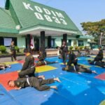 Uji Kenaikan Tingkat Pencak Silat Militer: Meningkatkan Kompetensi dan Jiwa Ksatria Pengcab Kodim 08...