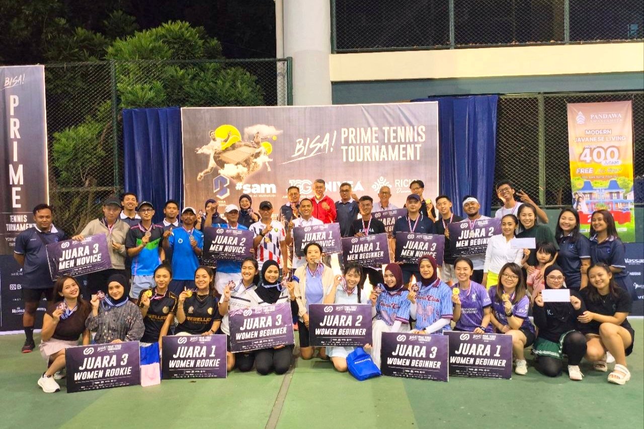 malang-post.com - Bukan Sekadar Kejar Hadiah Rp30 Juta, Turnamen Tenis PT BISA Incar Nilai Integritas