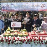 Hari Bhayangkara ke-80 di Polres Malang, Tumpeng Simbol Kebersamaan